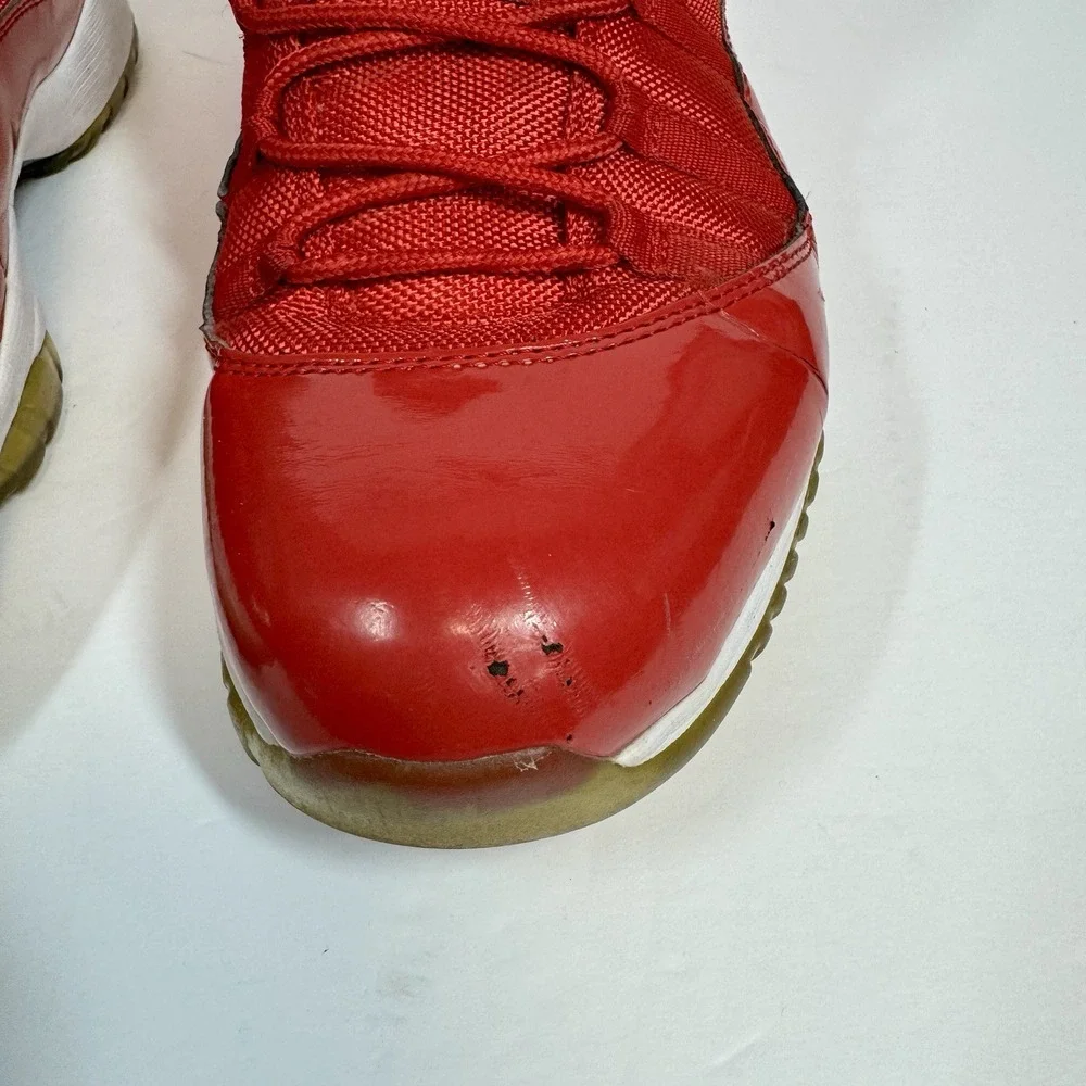 Nike Air Jordan 11 Retro High Win Like '96 Red Shoes Sneakers 378037-623 Sz 11.5